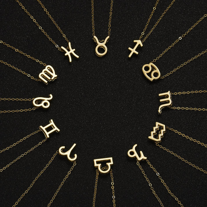 Juego de 3 Collares del Zodíaco
